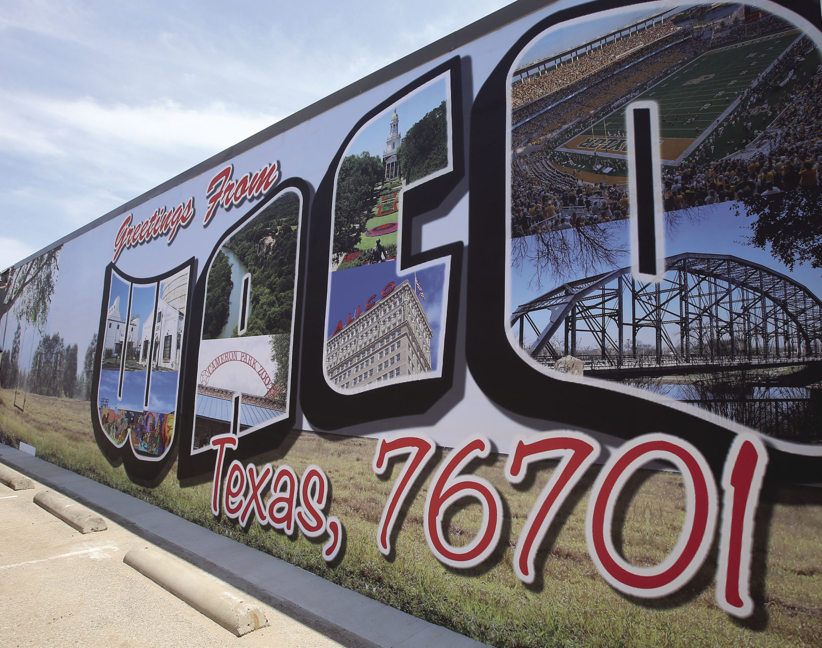 Waco wrap - Columbus Avenue mural